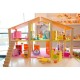 Sevi Large Doll House with Furniture - Comes with 7 Rooms of Furniture 